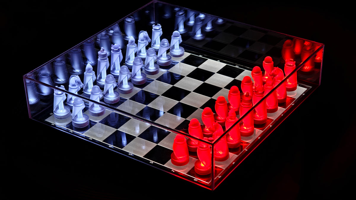 Light Chess LED Chess Sets – Wireless Light-Up Chess Boards | Masteek – MASTEEK