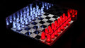 Original Masteek LED chess set with pieces glowing